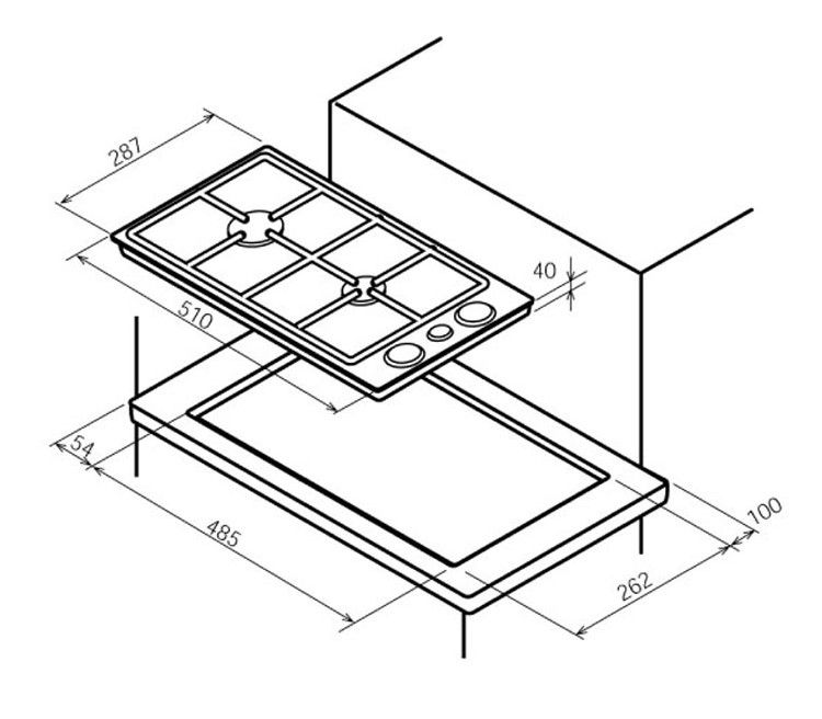 Варочная поверхность BO264LA/N