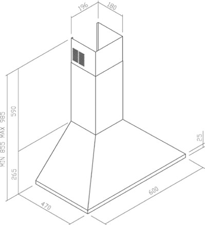 Вытяжка BOCP793/E