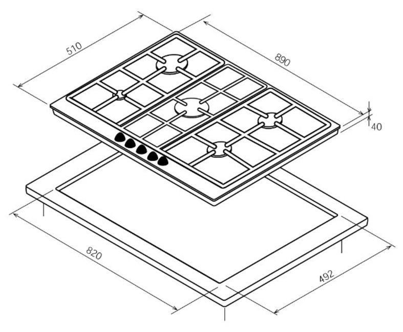 Варочная поверхность BO293MQ/N
